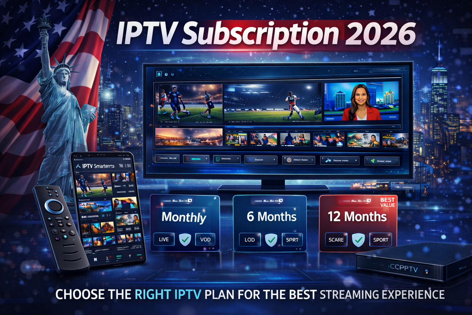 IPTV Subscription 2026 