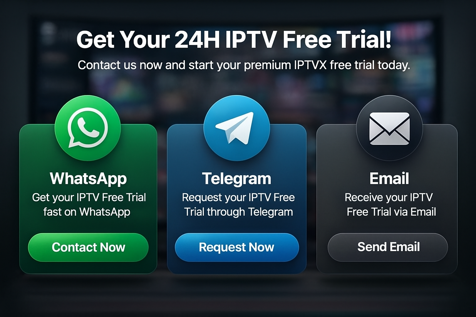 IPTV FREE TRIAL