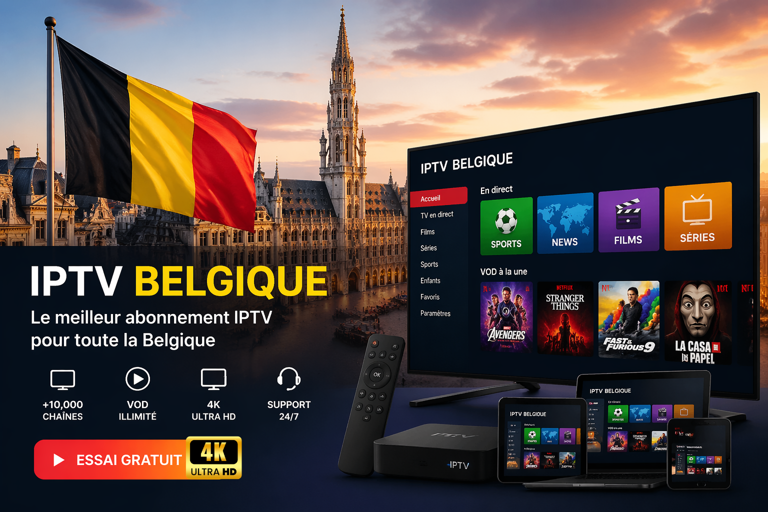 IPTV Belgique