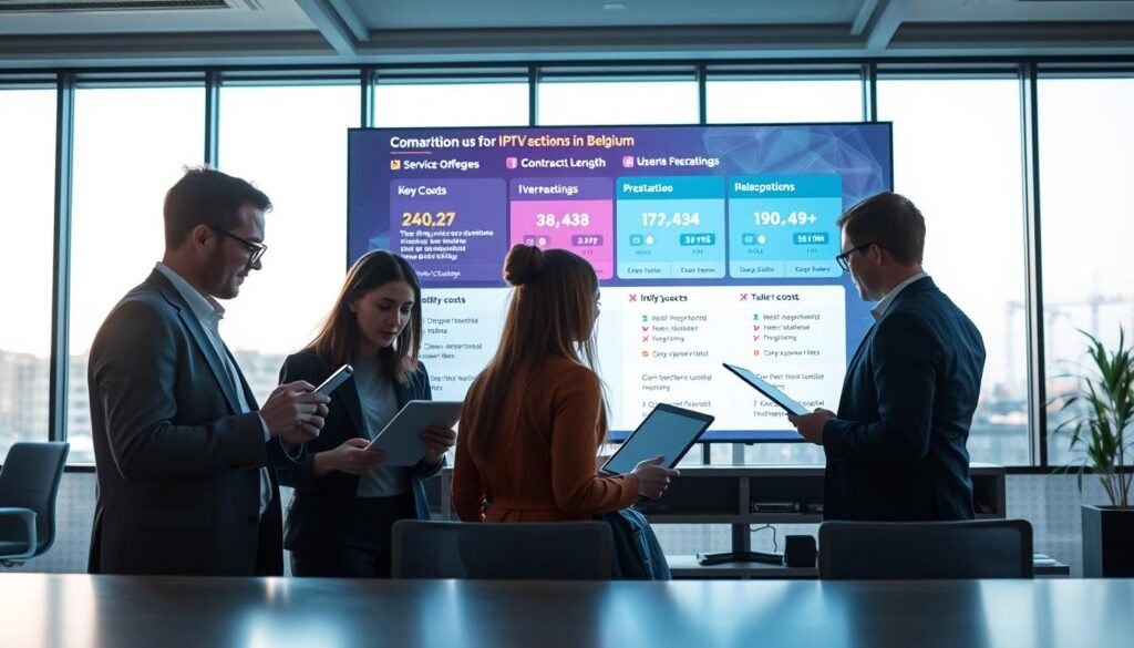 IPTV Belgique prix abonnement facteurs coût