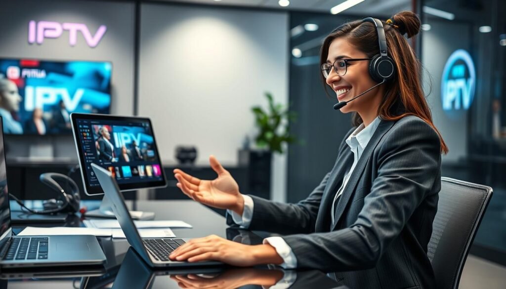 Support client réactif pour high-quality IPTV Belgium