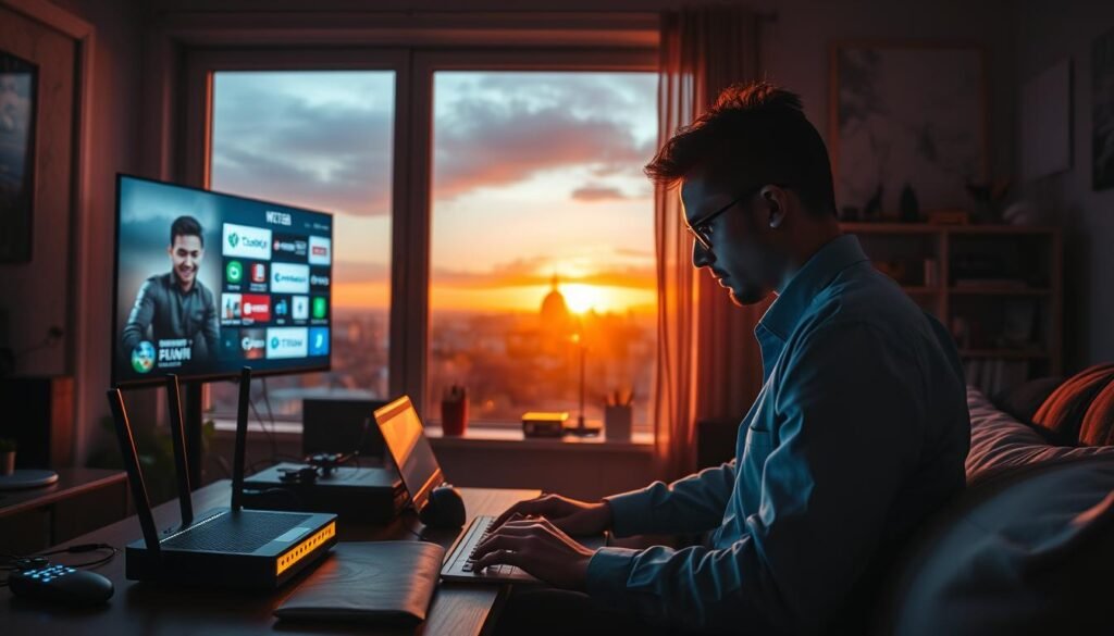 optimisation connexion internet streaming Belgique